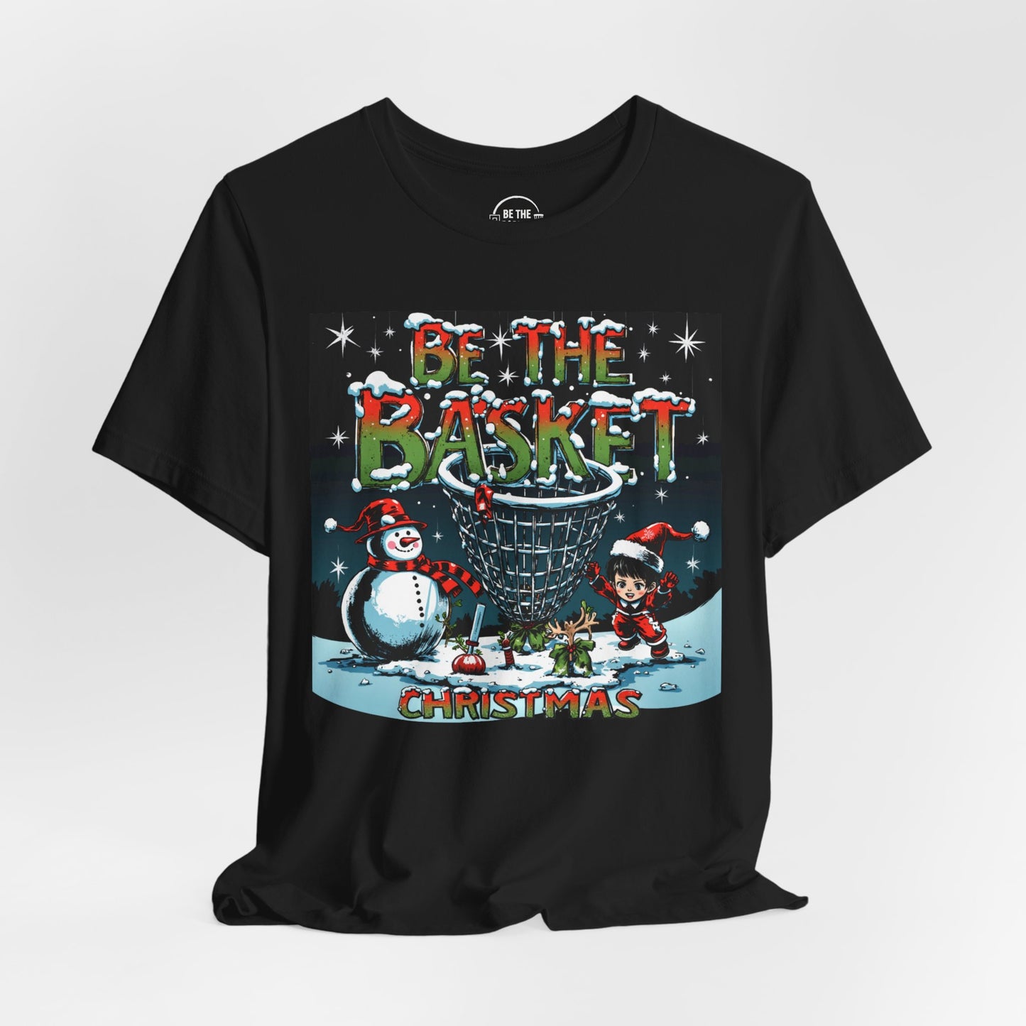 BE THE BASKET Disc Golf Christmas 11 - Disc Golf Unisex T-Shirt