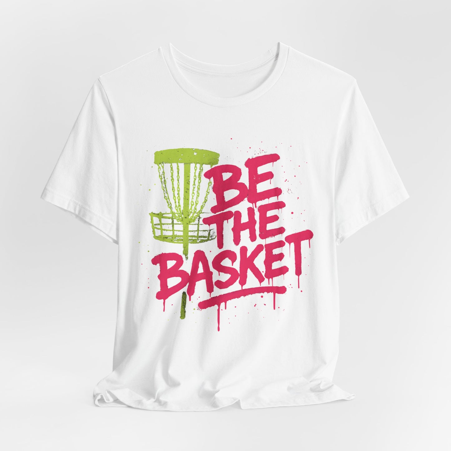 BE THE BASKET Disc Golf Basket Graffiti 5, Unisex T-Shirt