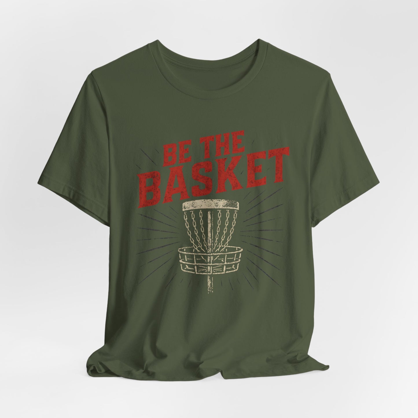 BE THE BASKET Disc Golf Basket Abstract 9, Unisex T-Shirt