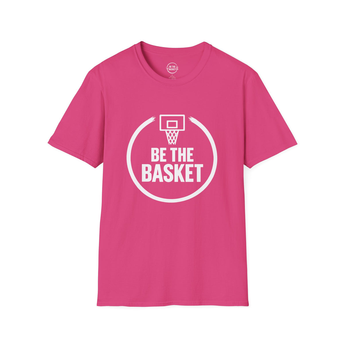 BE THE BASKET - Basketball Logo  - Gildan Unisex T-shirt