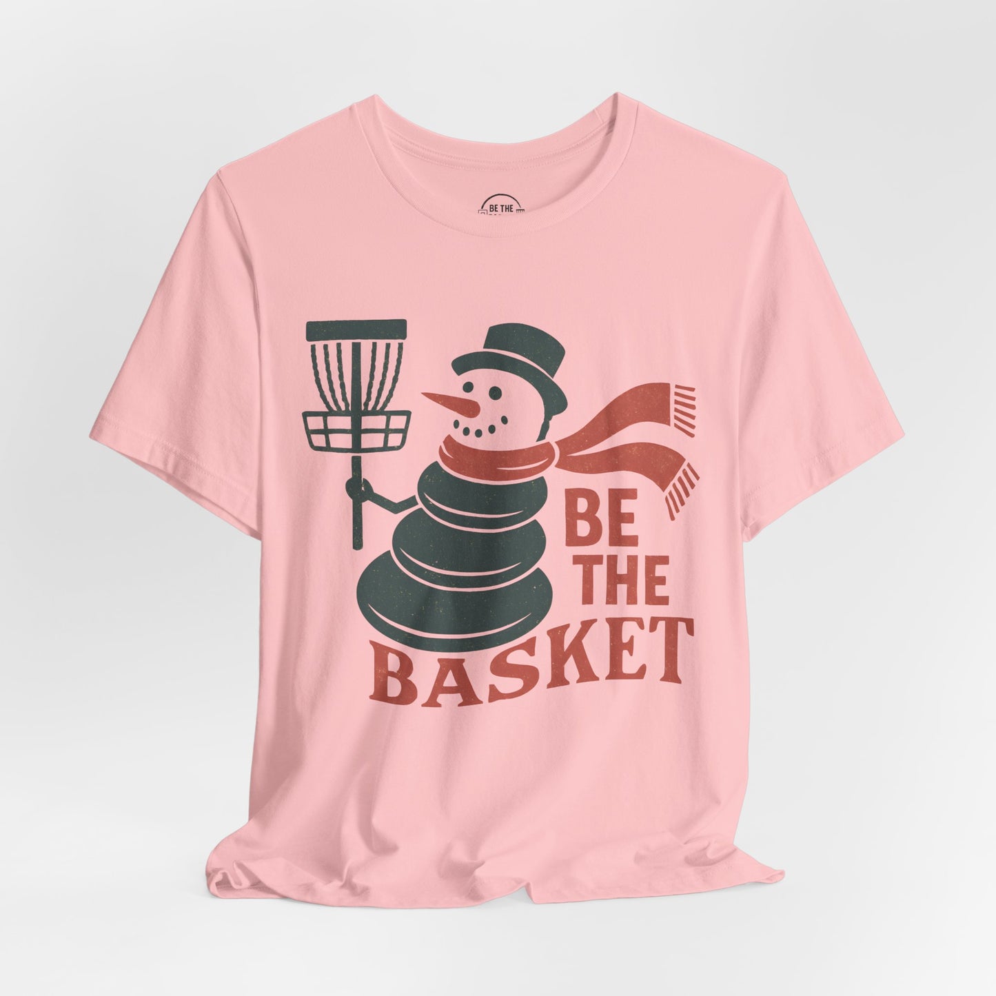 BE THE BASKET Disc Golf Christmas 4 - Disc Golf T-Shirt