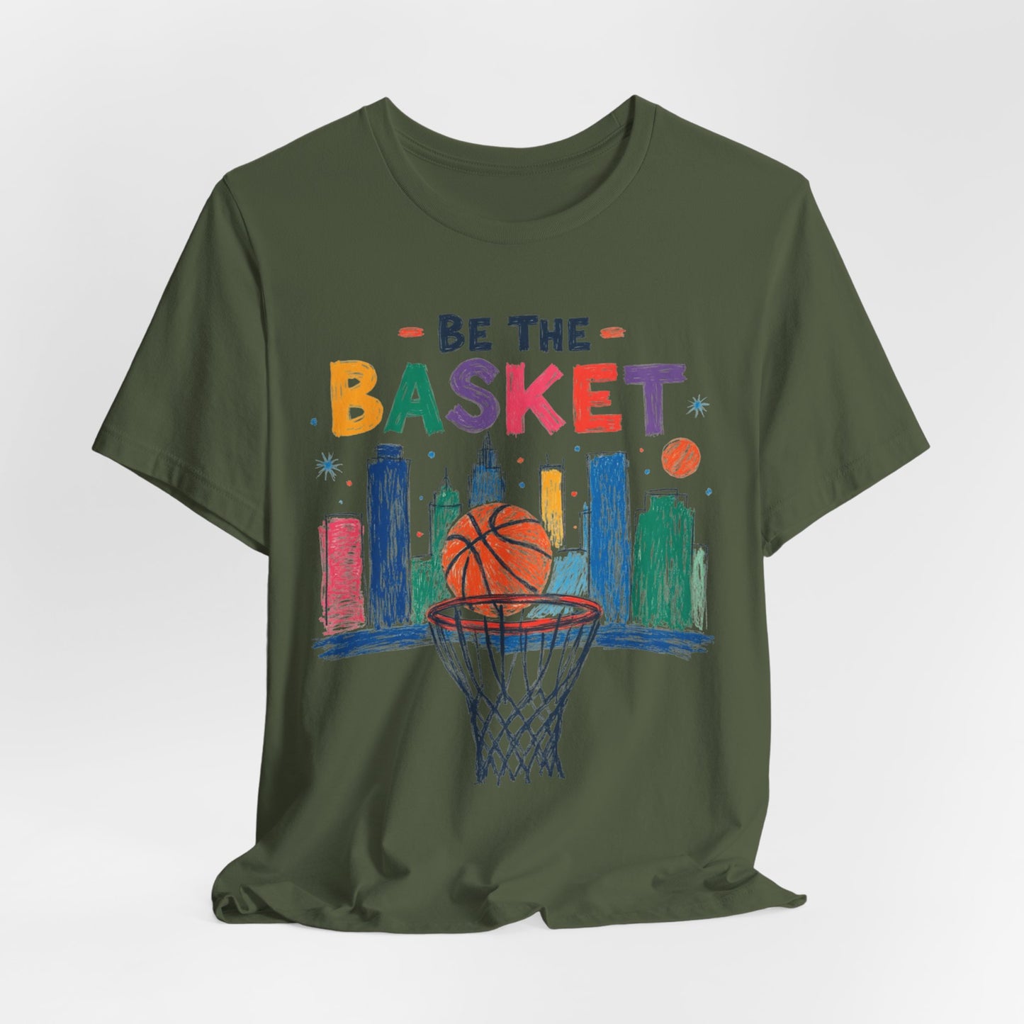 BE THE BASKET Basketball Children Charity 1, Basketball Unisex T-Shirt