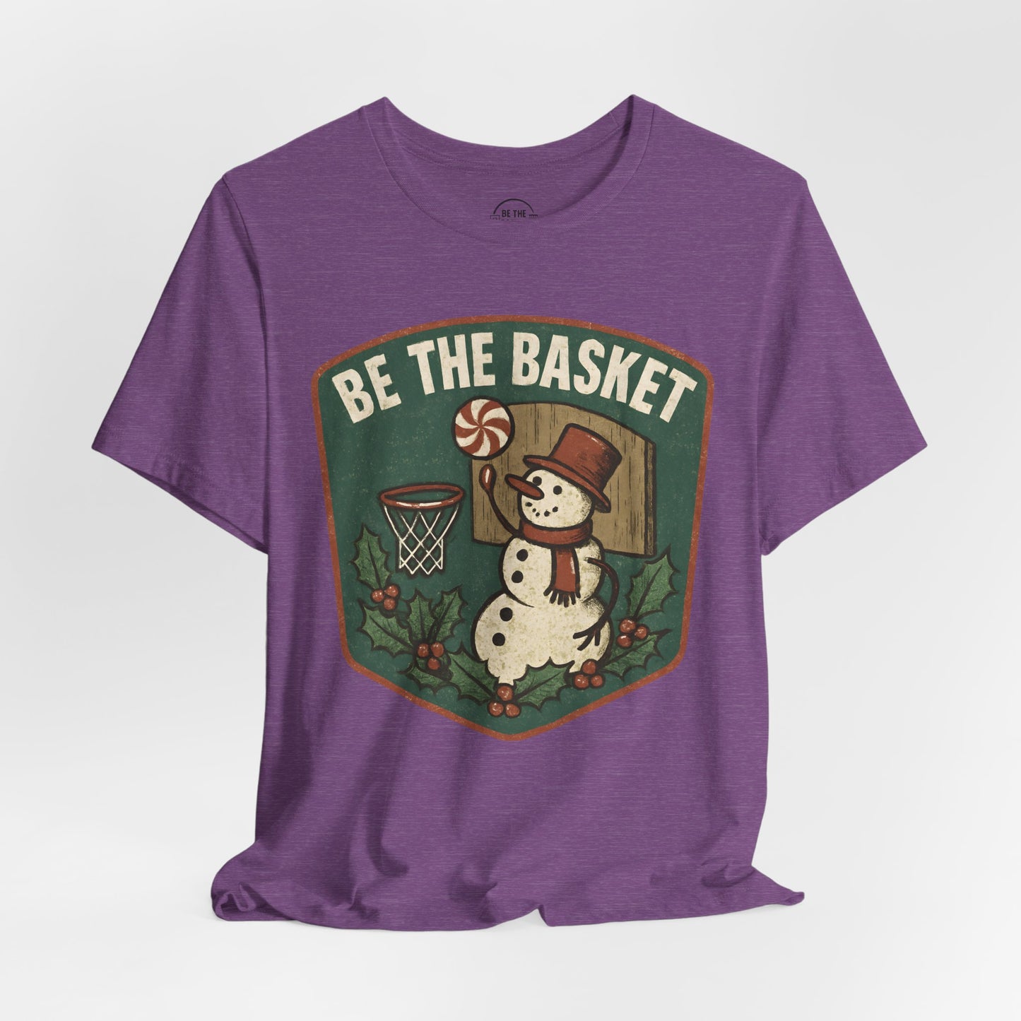 BE THE BASKET Basketball Christmas 1 - Basketball Unisex T-Shirt
