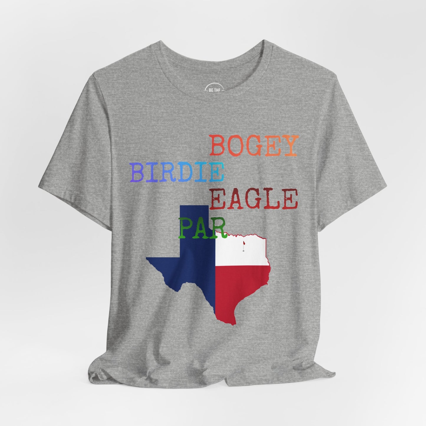 Bogey Birdie Eagle Par Ball Golf T-Shirt, Unisex Ball Golf Shirt