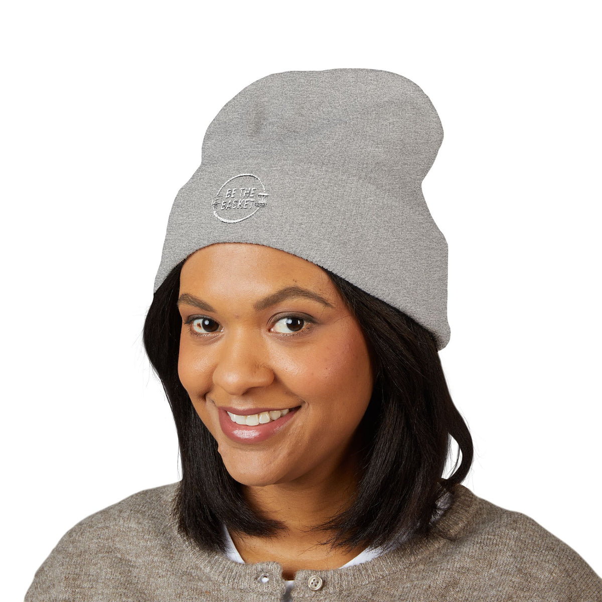 BE THE BASKET Company Logo Embroidered Beanie 2