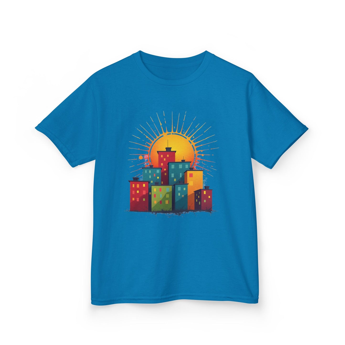 Kid's Sunny City Design, Unisex AwesomeT-Shirt