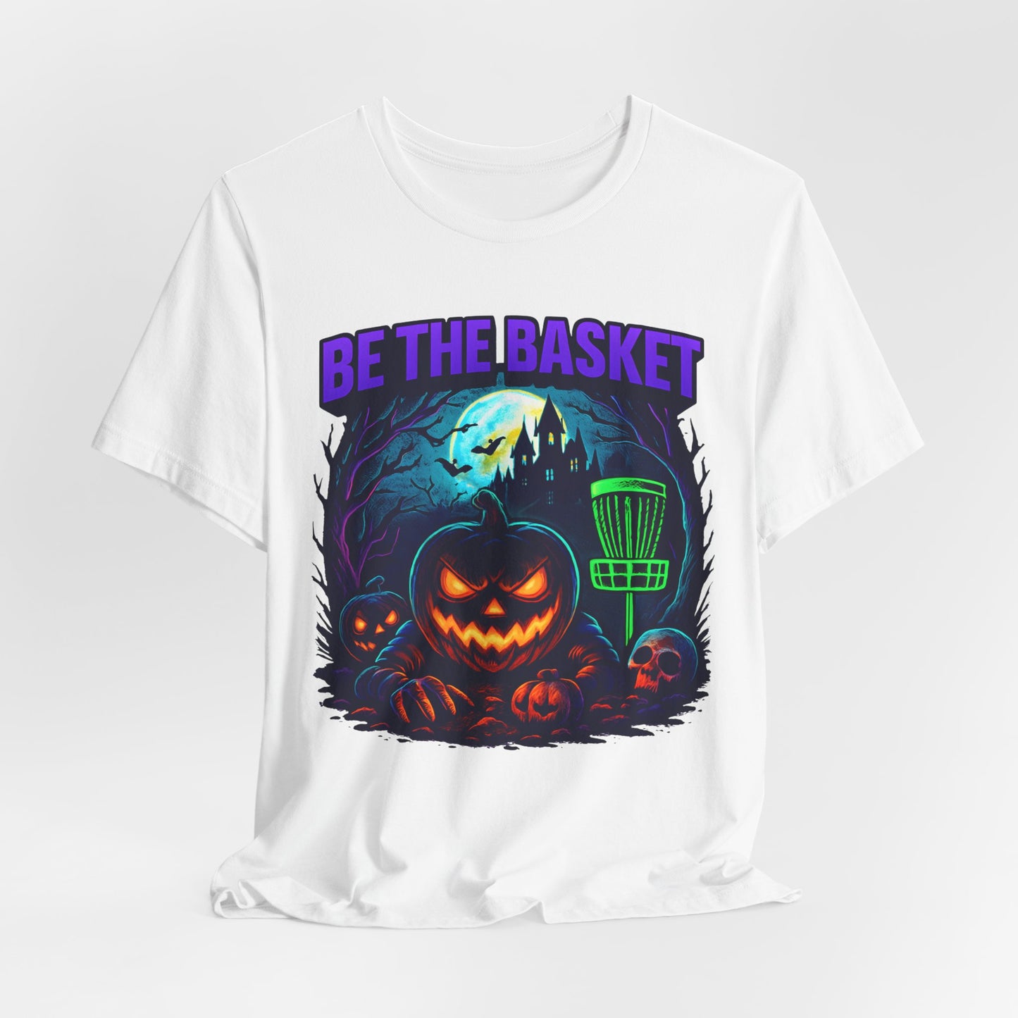 BE THE BASKET Disc Golf Halloween 4, Disc Golf Unisex T-Shirt