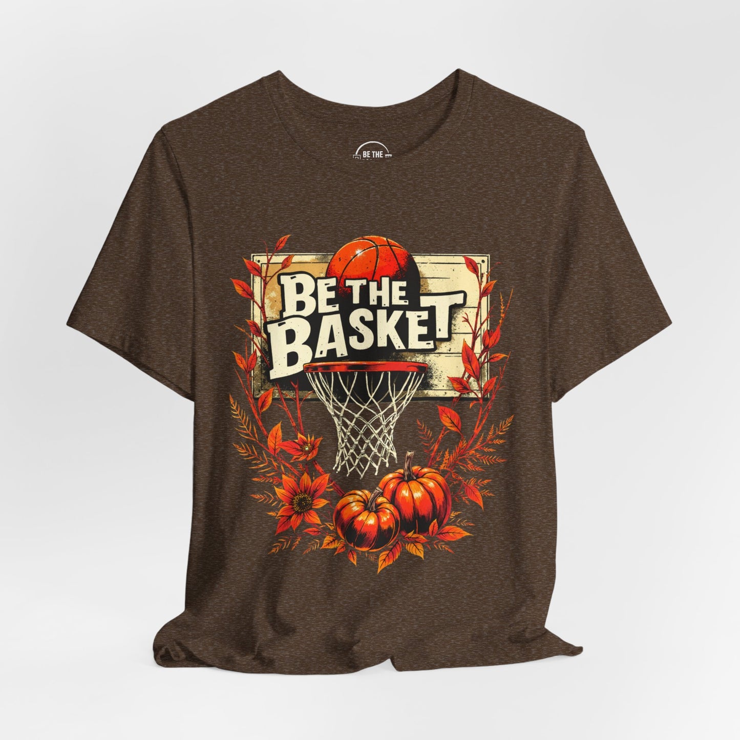 BE THE BASKET Basketball Fall Design 5, Basketball Unisex T-Shirt