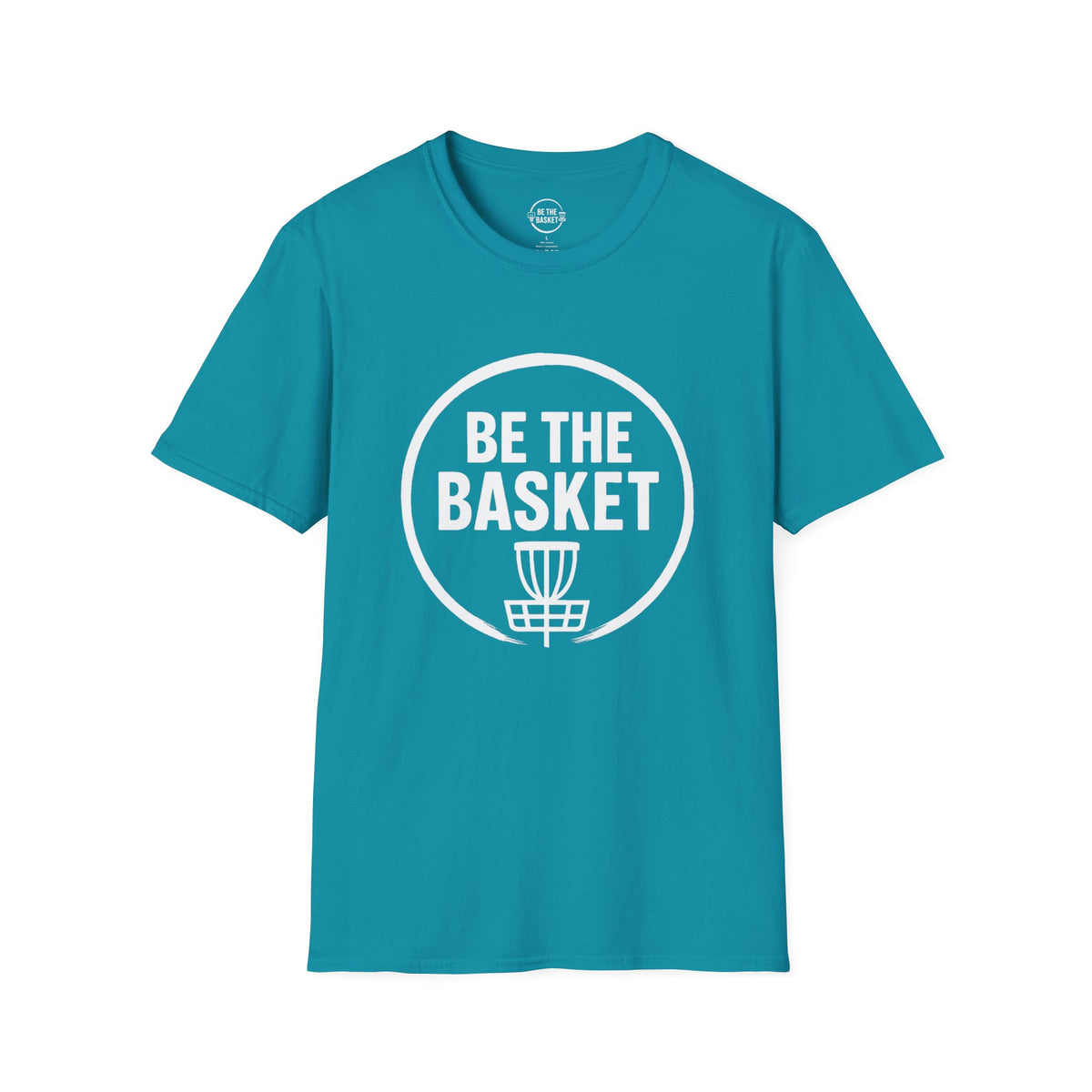 BE THE BASKET - Disc Golf Logo  - Gildan Unisex T-shirt