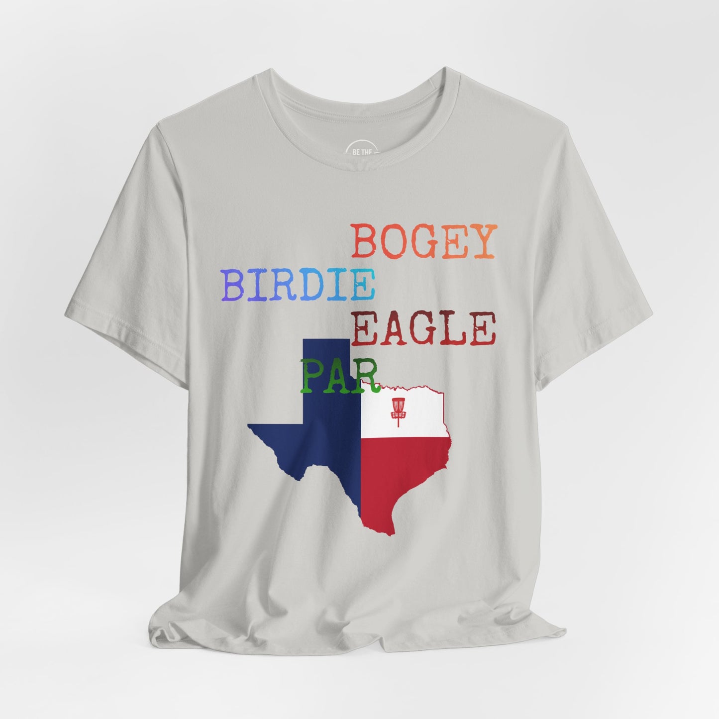 Bogey Birdie Eagle Par Disc Golf T-Shirt, Unisex Disc Golf Shirt