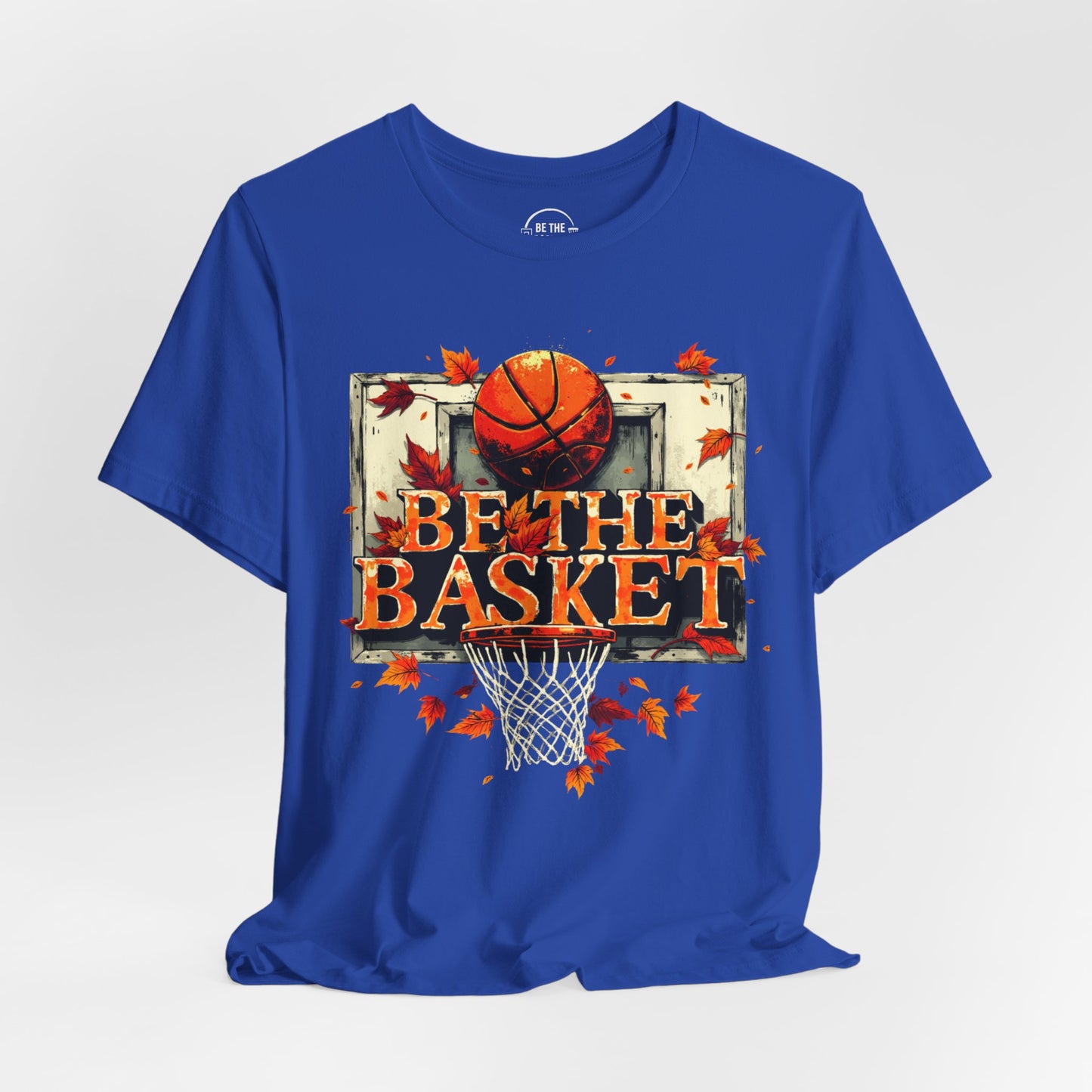 BE THE BASKET Basketball Fall Design 7, Basketball Unisex T-Shirt