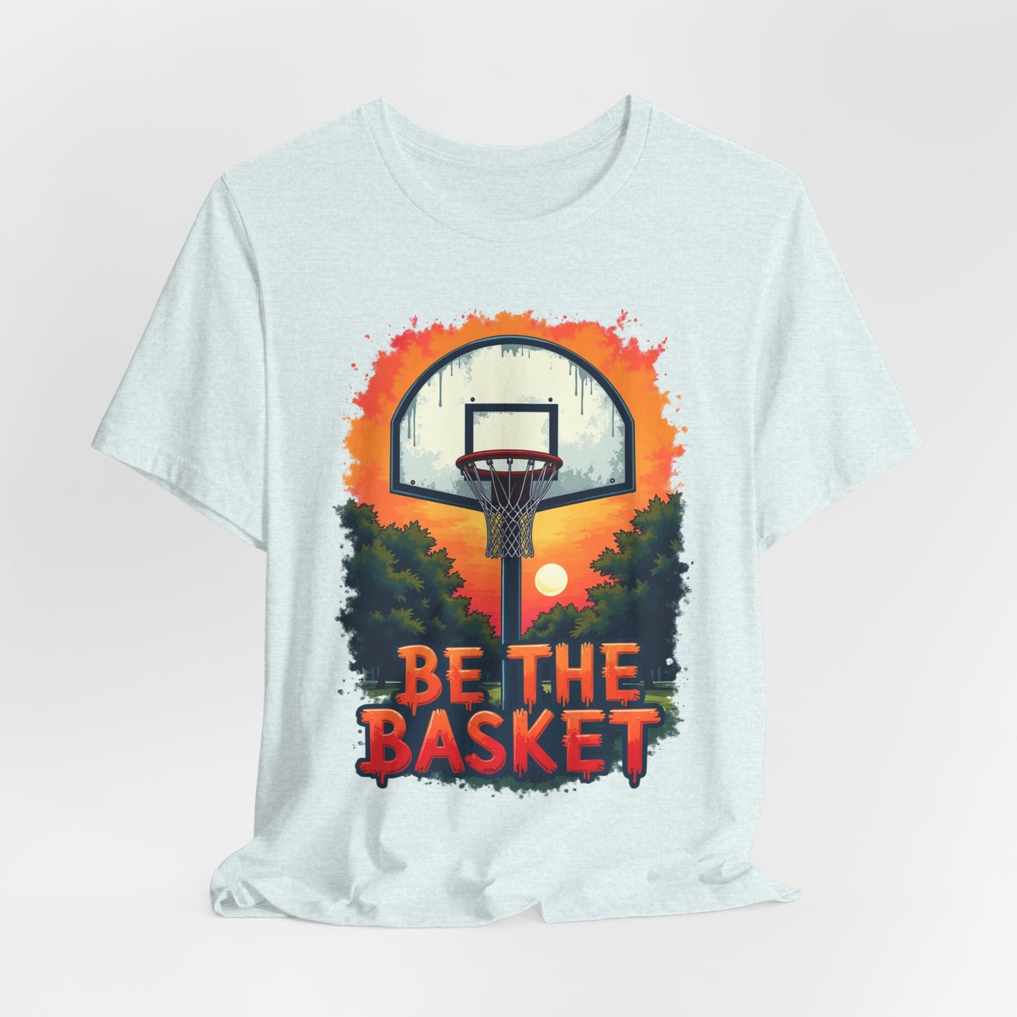 BE THE BASKET Basketball Outdoor 3 Orange Unisex T-Shirt