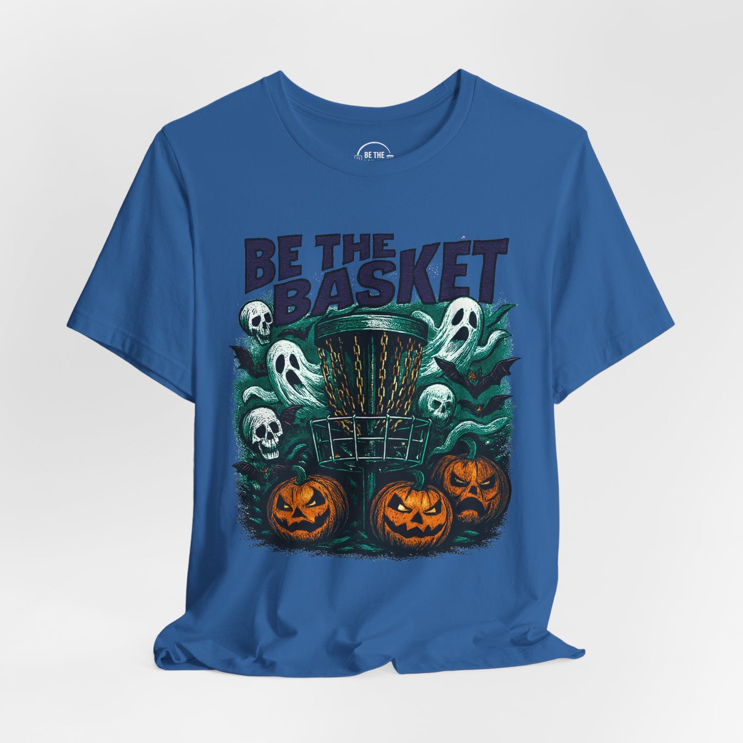 BE THE BASKET Disc Golf Halloween Design 18, Disc Golf Unisex T-Shirt