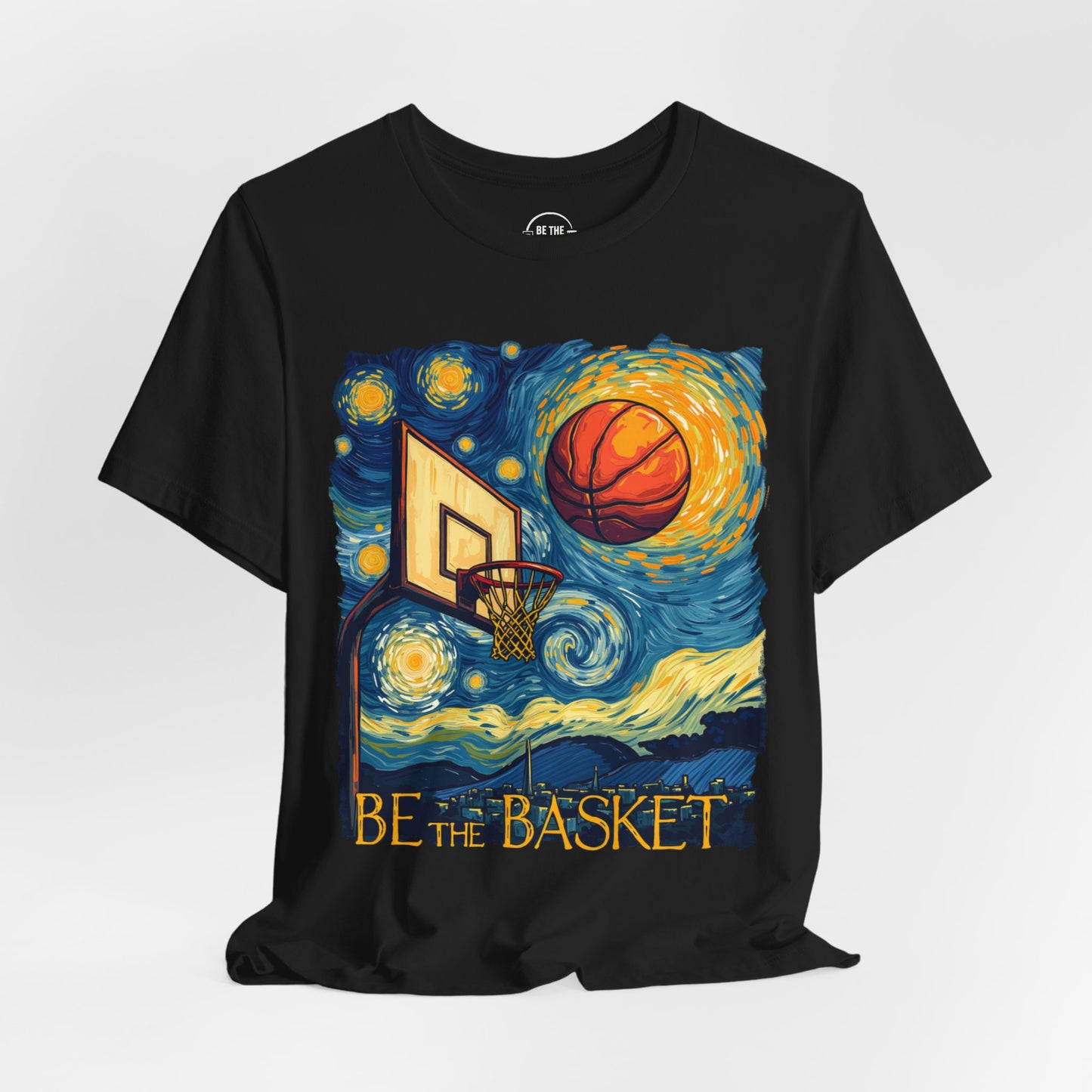BE THE BASKET Basketball VG3 - Unisex Basketball T-Shirt