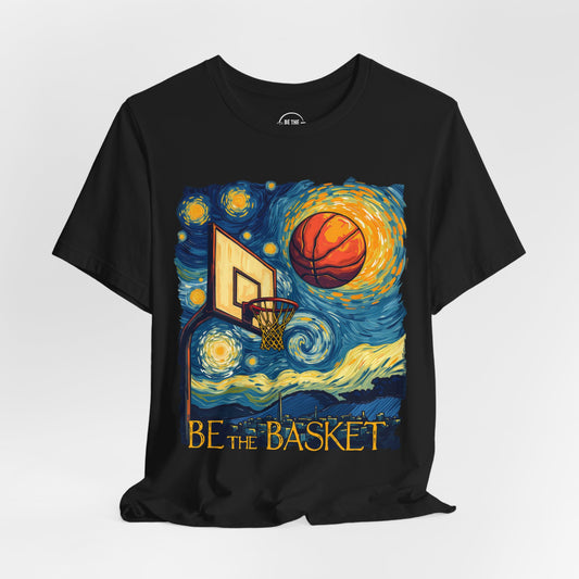 BE THE BASKET Basketball VG3 - Unisex Basketball T-Shirt