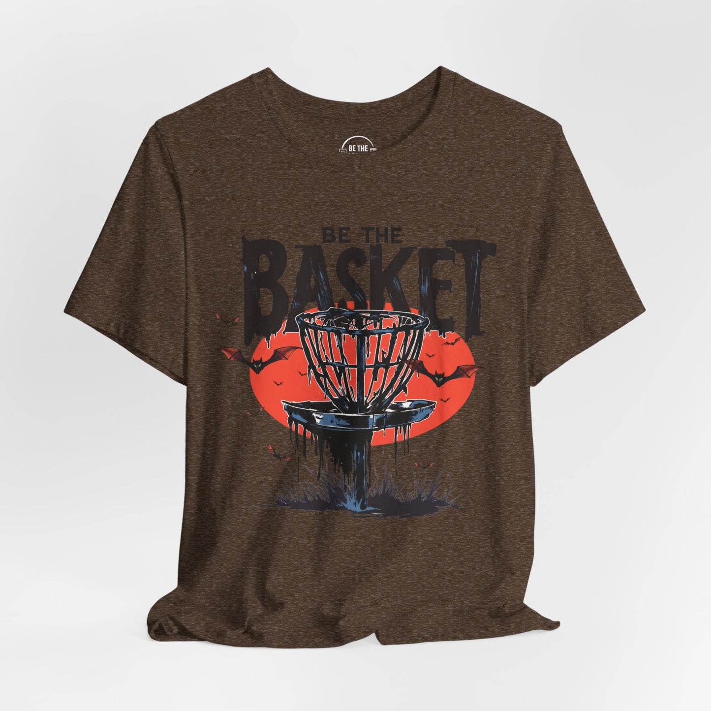 BE THE BASKET Disc Golf Halloween Design 16, Disc Golf Unisex T-Shirt