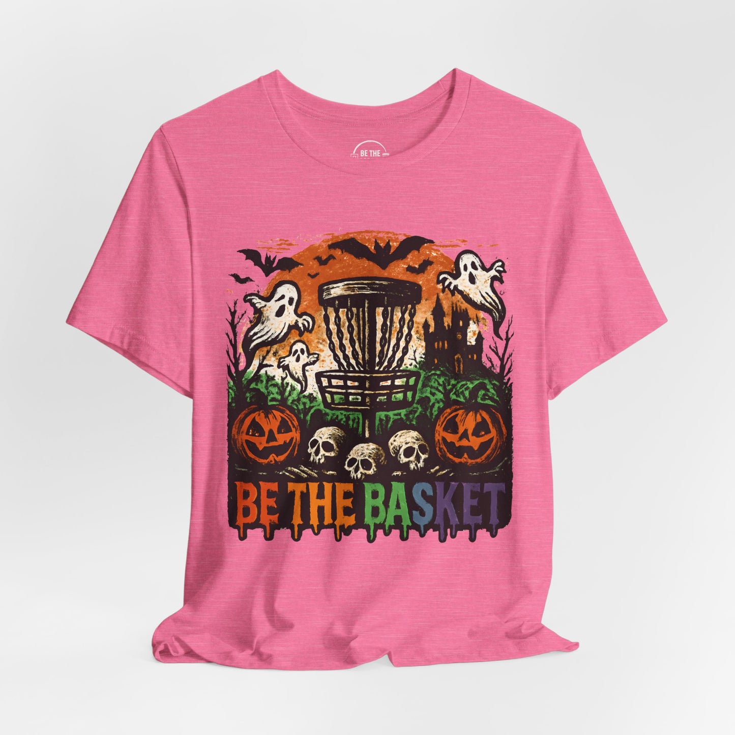 BE THE BASKET Disc Golf Halloween Design 20, Disc Golf Unisex T-Shirt