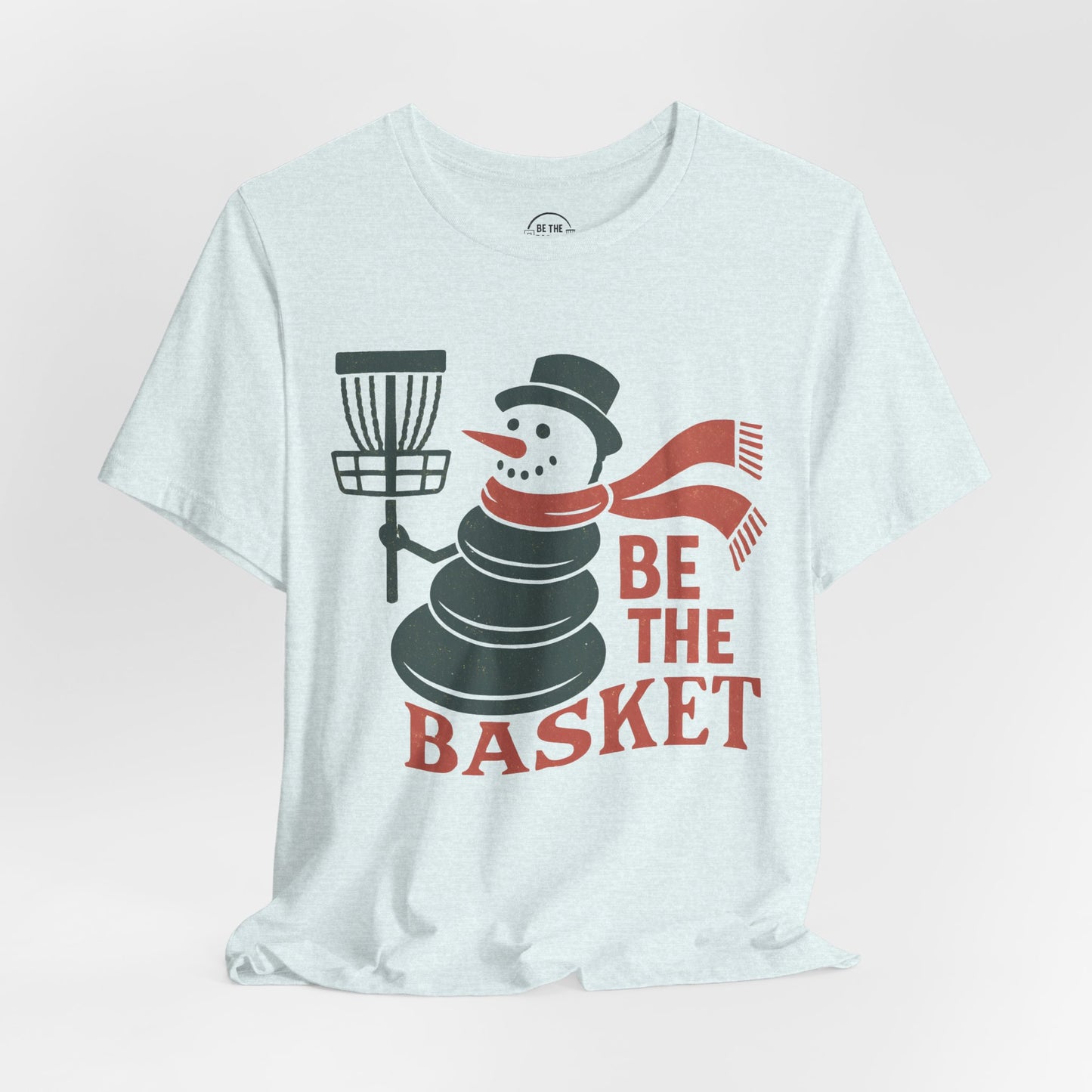 BE THE BASKET Disc Golf Christmas 4 - Disc Golf T-Shirt