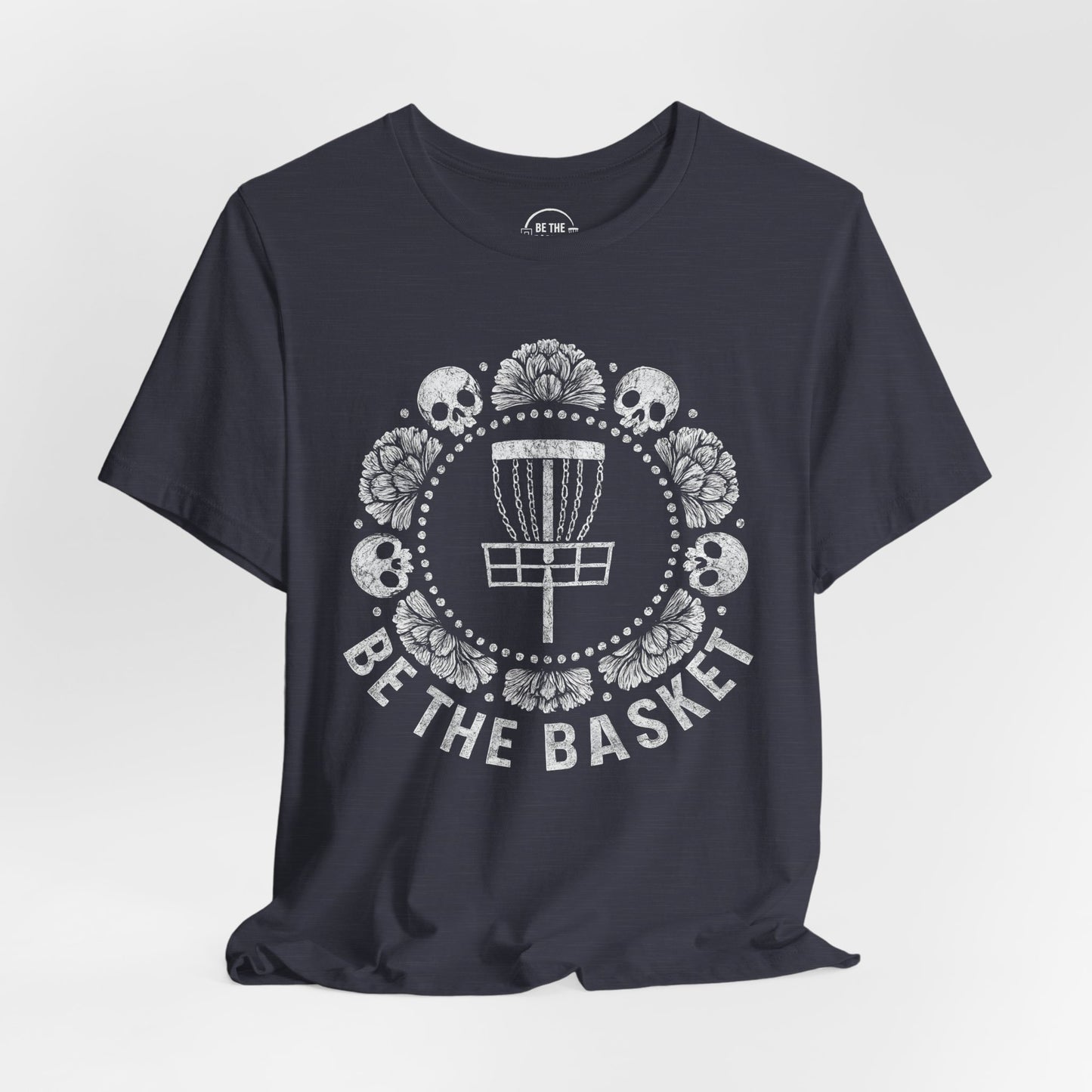 BE THE BASKET Disc Golf Halloween Design 25, Disc Golf Unisex T-Shirt