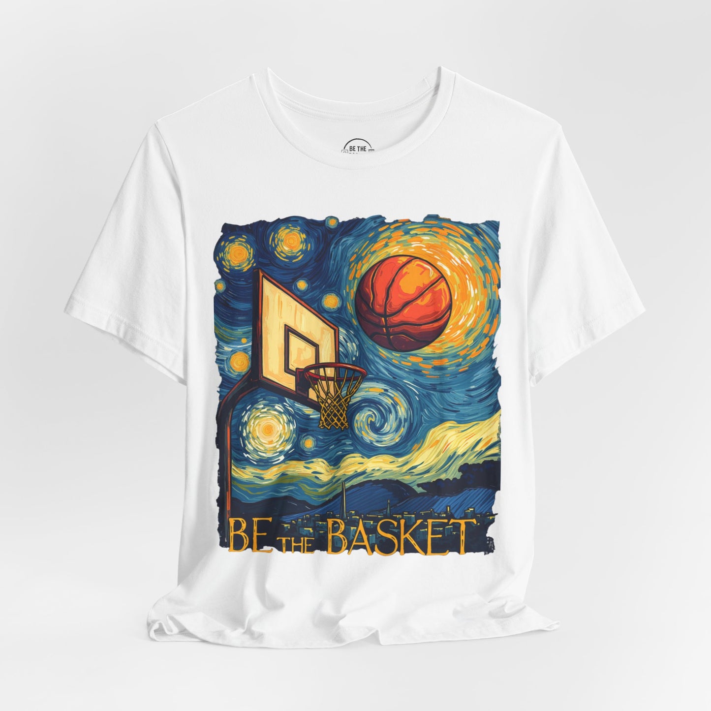 BE THE BASKET Basketball VG3 - Unisex Basketball T-Shirt