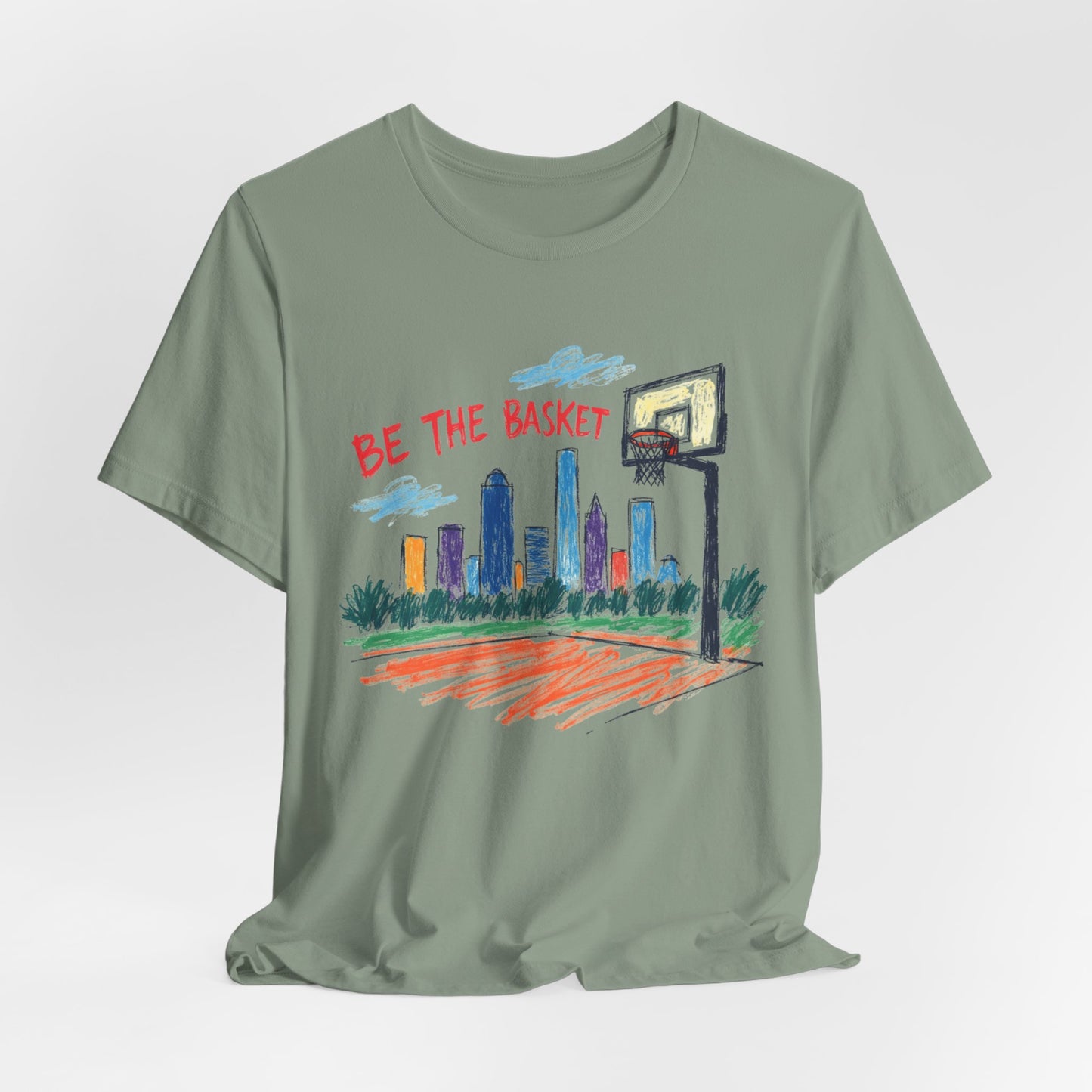 BE THE BASKET Basketball Children Charity 2, Basketball Unisex T-Shirt