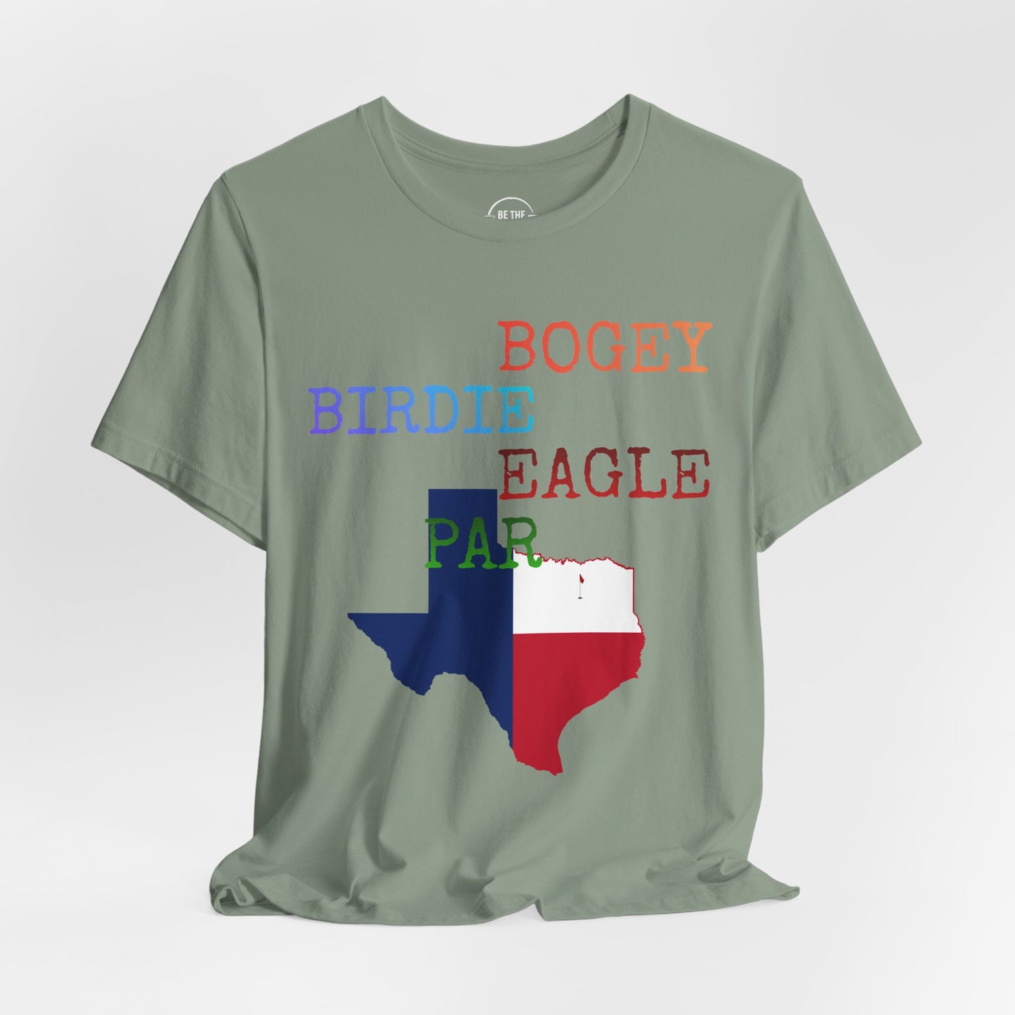 Bogey Birdie Eagle Par Ball Golf T-Shirt, Unisex Ball Golf Shirt
