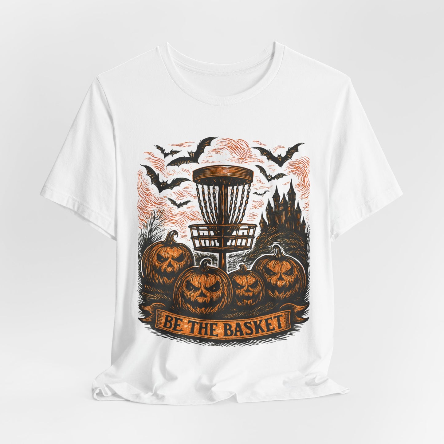 BE THE BASKET Disc Golf Halloween 2, Disc Golf Unisex T-Shirt