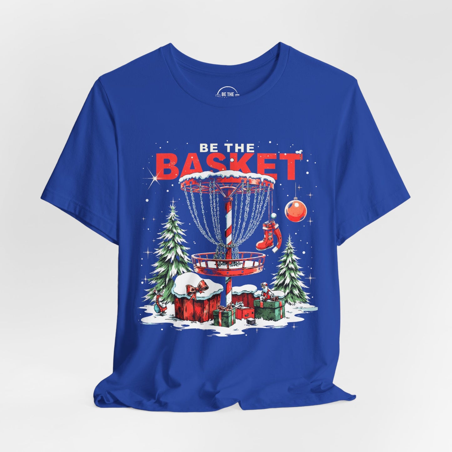 BE THE BASKET Disc Golf Christmas 10 - Disc Golf Unisex T-Shirt
