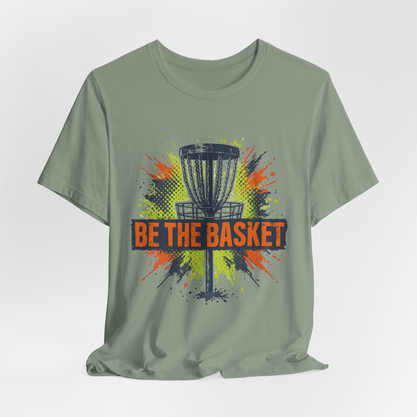 BE THE BASKET Disc Golf Basket Graffiti 7, Unisex T-Shirt