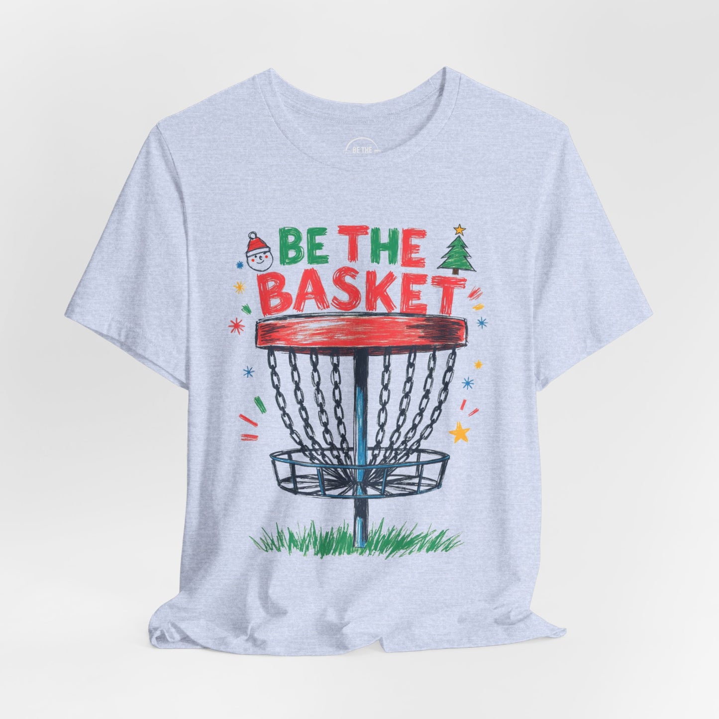 BE THE BASKET Disc Golf Christmas 14 - Disc Golf Unisex T-Shirt