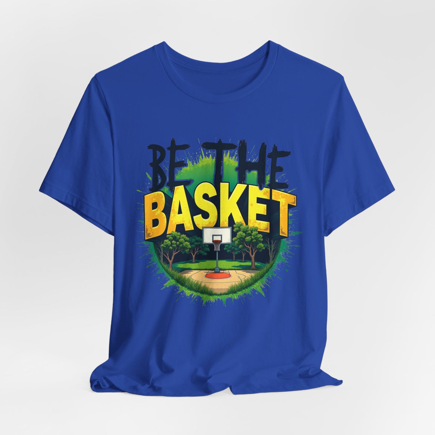 BE THE BASKET Basketball Outdoor Court 2 Unisex T-Shirt, Basketball Shirt