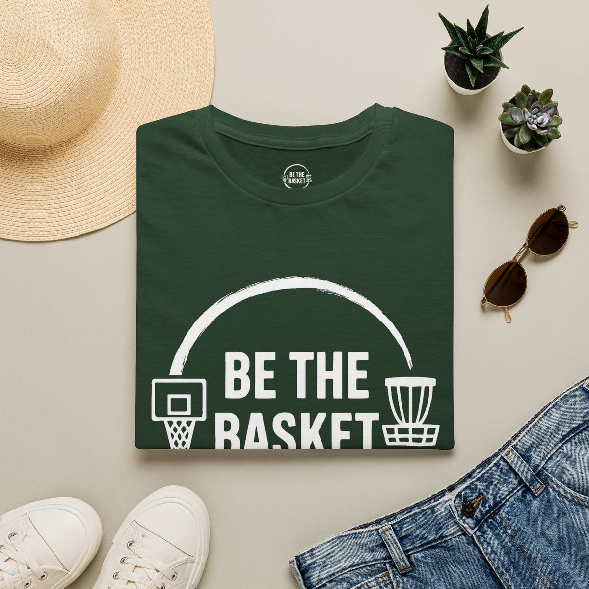 BE THE BASKET - Company Logo  - Gildan Unisex T-shirt