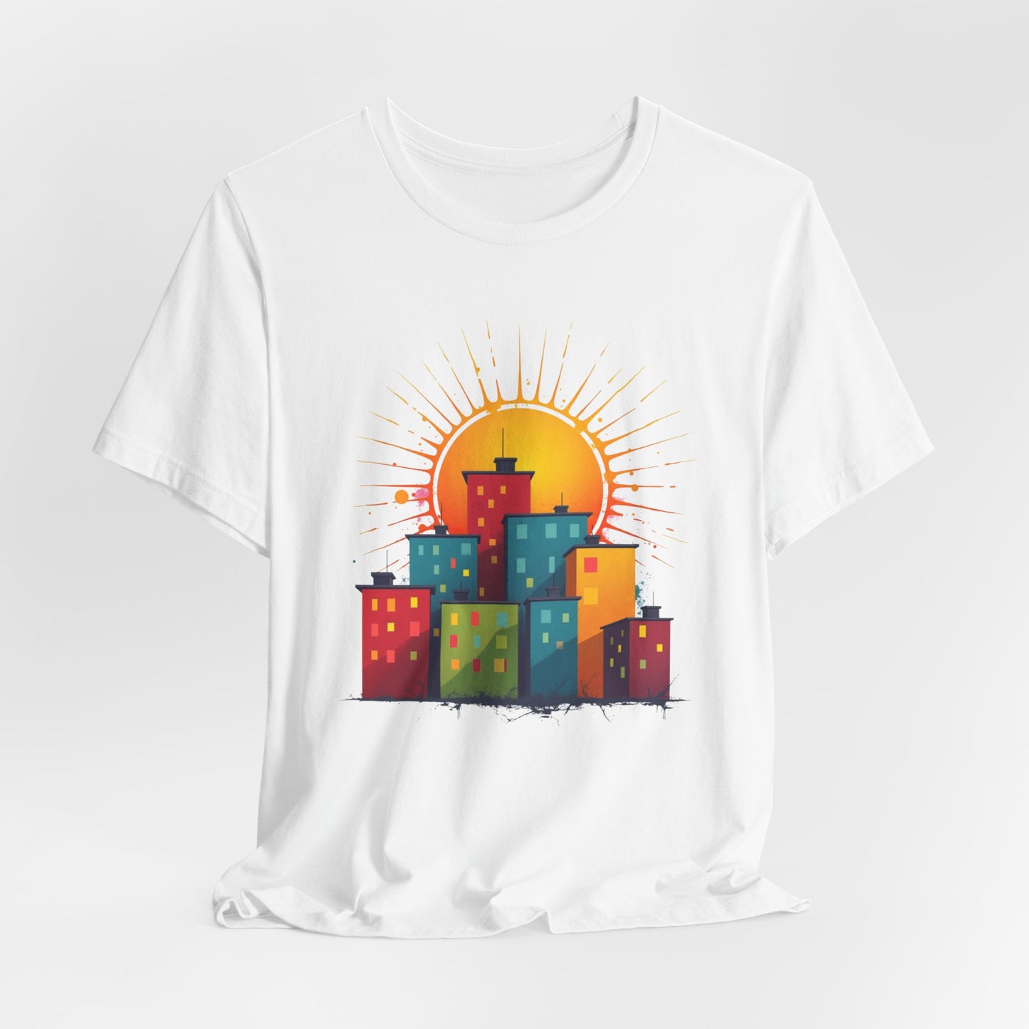 Sunny City Design Unisex T-Shirt, Happy Feel-Good Shirt