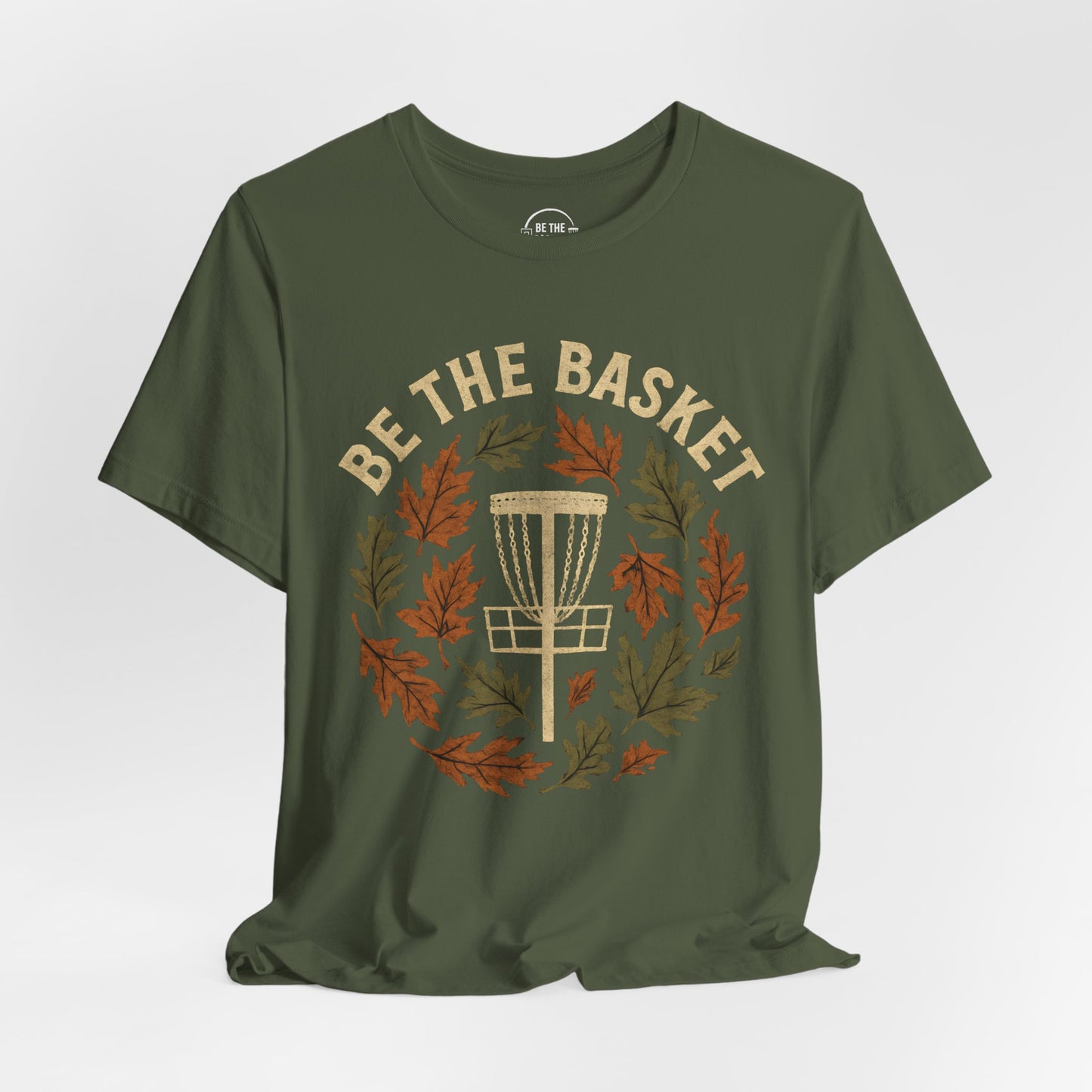 BE THE BASKET Disc Golf Fall Design 5, Disc Golf Unisex T-Shirt
