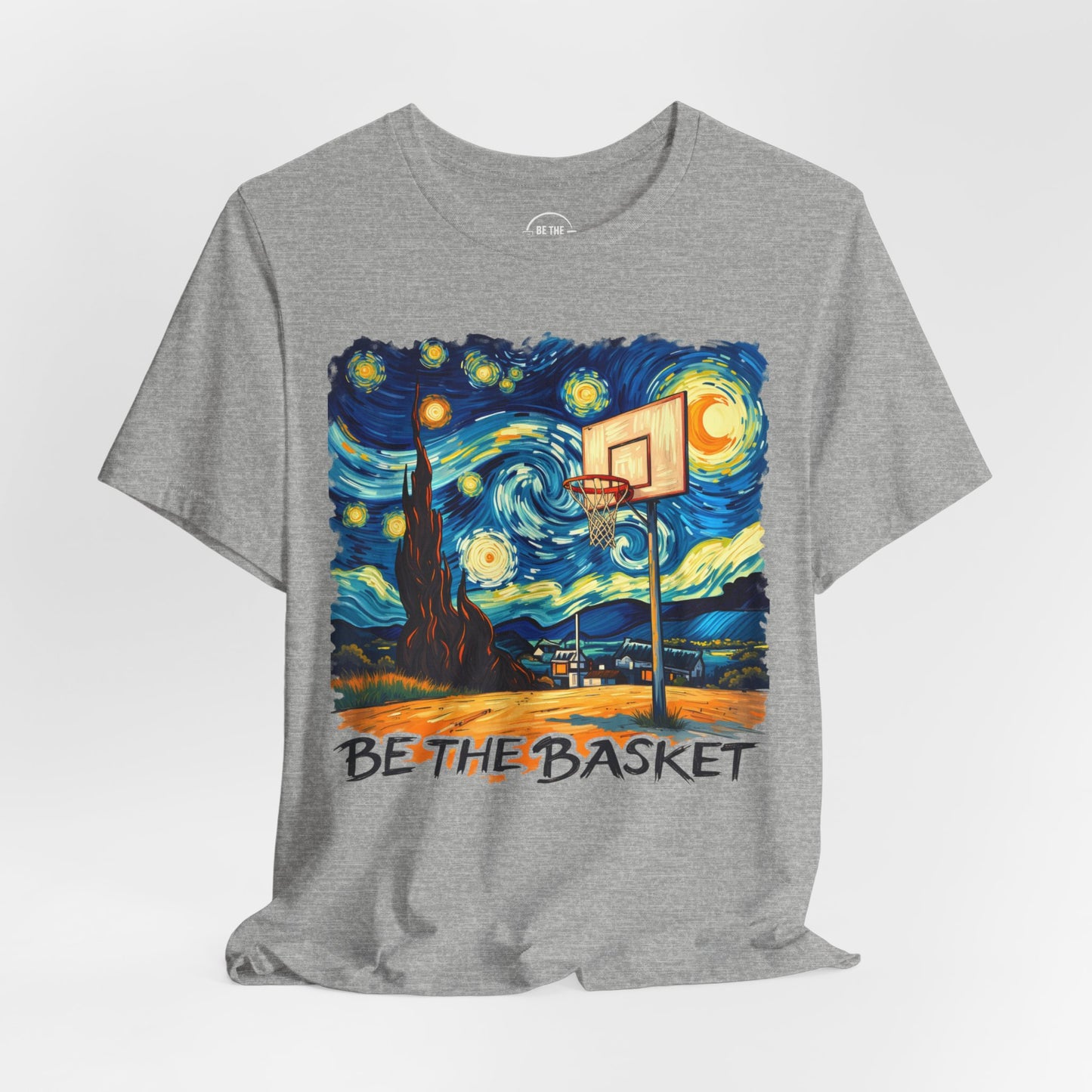 BE THE BASKET Basketball VG4 - Unisex Basketball T-Shirt