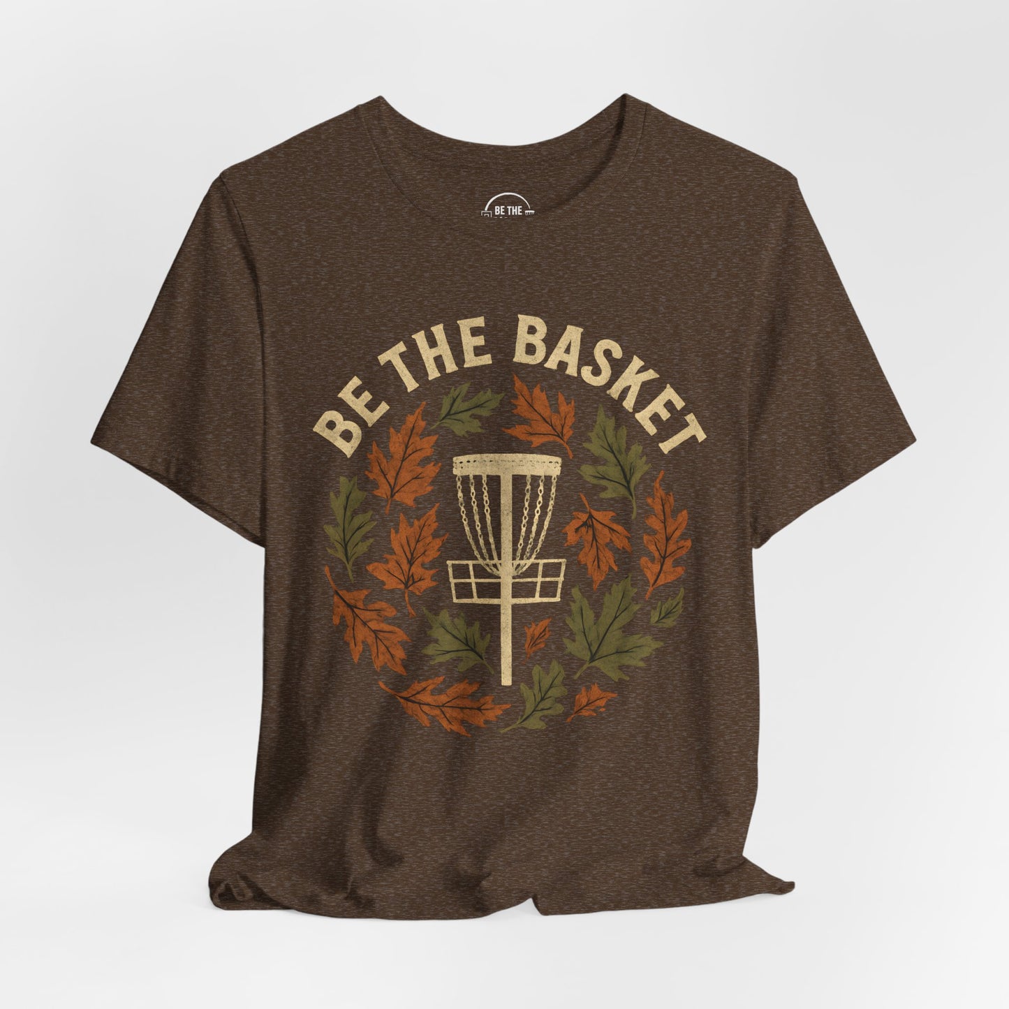 BE THE BASKET Disc Golf Fall Design 5, Disc Golf Unisex T-Shirt