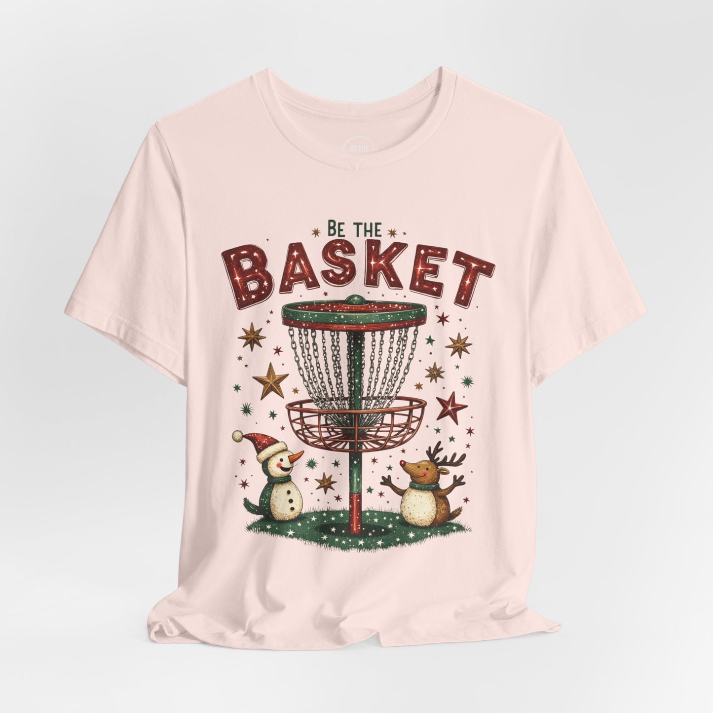 BE THE BASKET Disc Golf Christmas 9 - Disc Golf Unisex T-Shirt