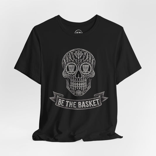 BE THE BASKET Disc Golf Halloween Design 27, Disc Golf Unisex T-Shirt