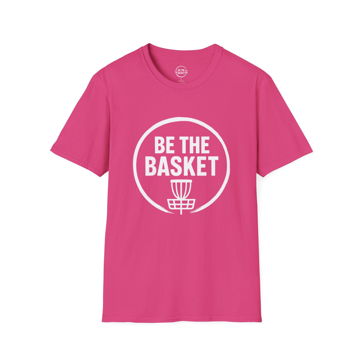 BE THE BASKET - Disc Golf Logo  - Gildan Unisex T-shirt