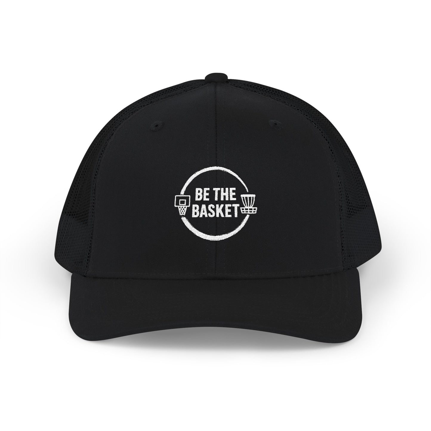 BE THE BASKET Logo Embroidered Trucker Cap