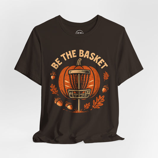 BE THE BASKET Disc Golf Fall Design 3, Disc Golf Unisex T-Shirt