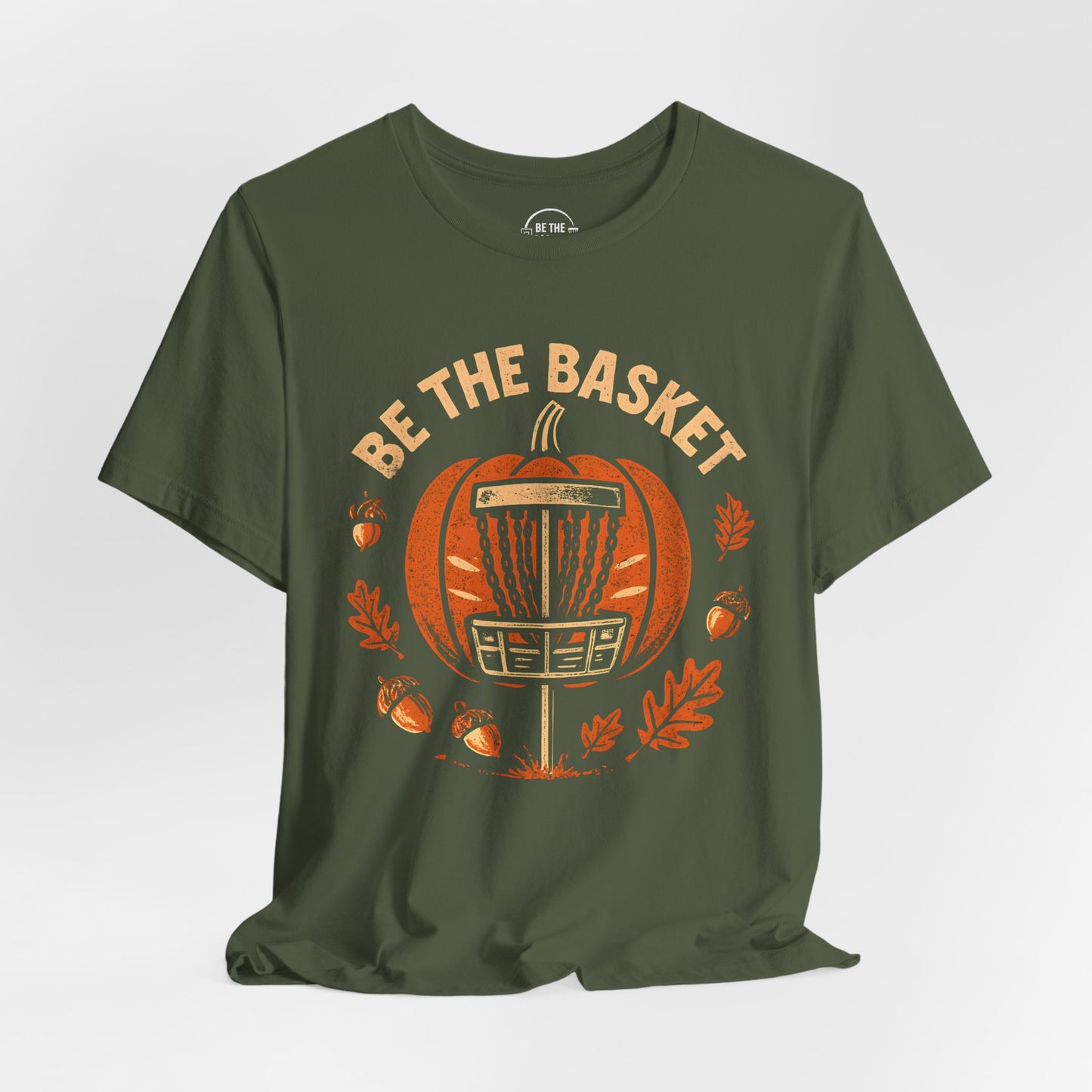 BE THE BASKET Disc Golf Fall Design 3, Disc Golf Unisex T-Shirt