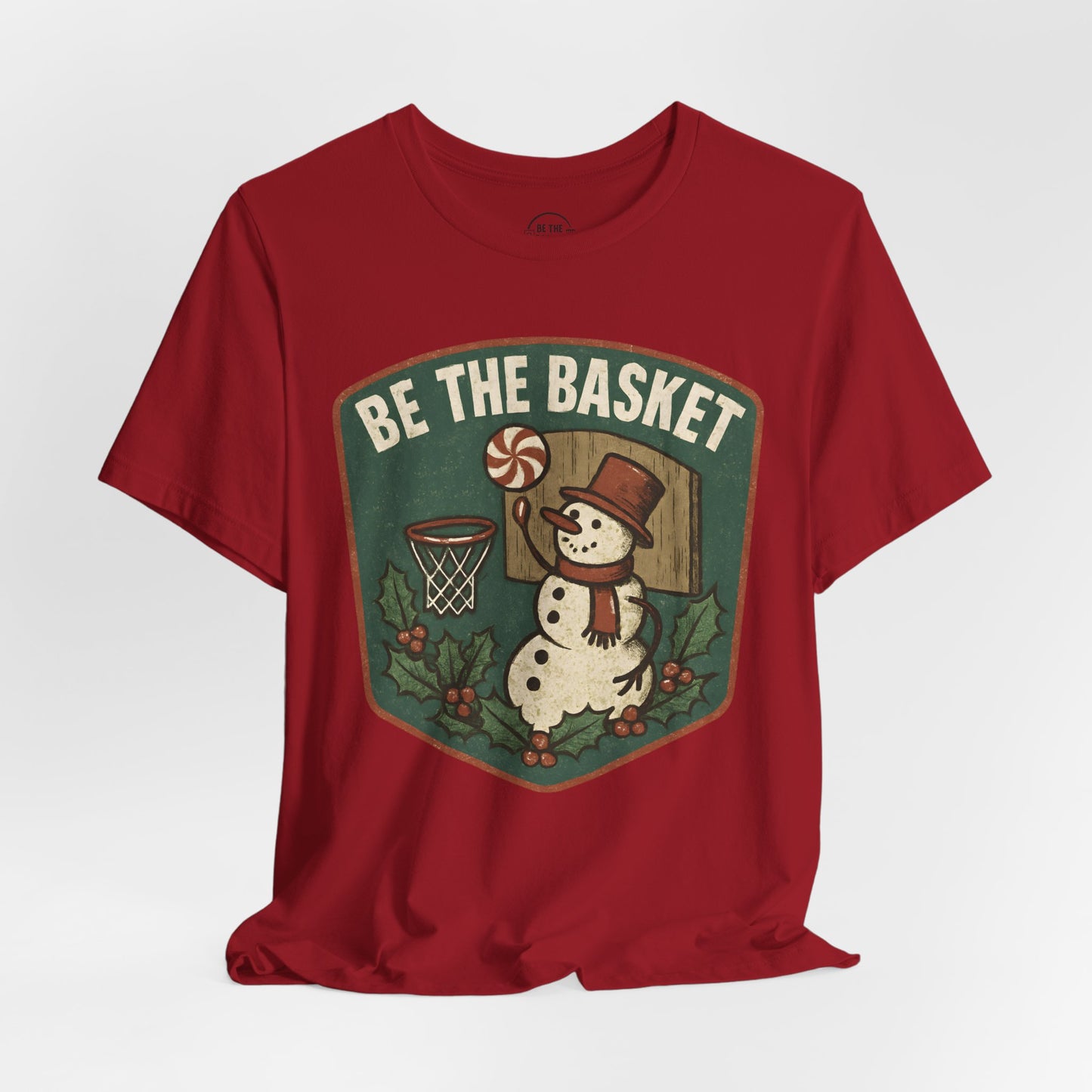 BE THE BASKET Basketball Christmas 1 - Basketball Unisex T-Shirt