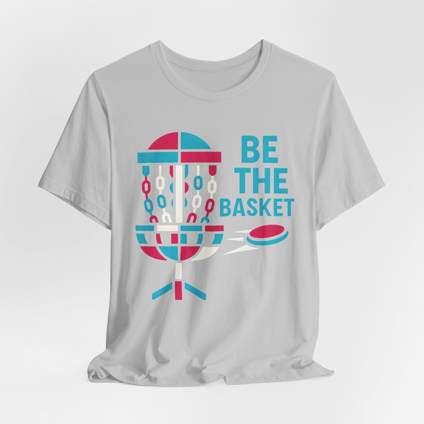 BE THE BASKET Disc Golf Basket Abstract 10, Unisex T-Shirt
