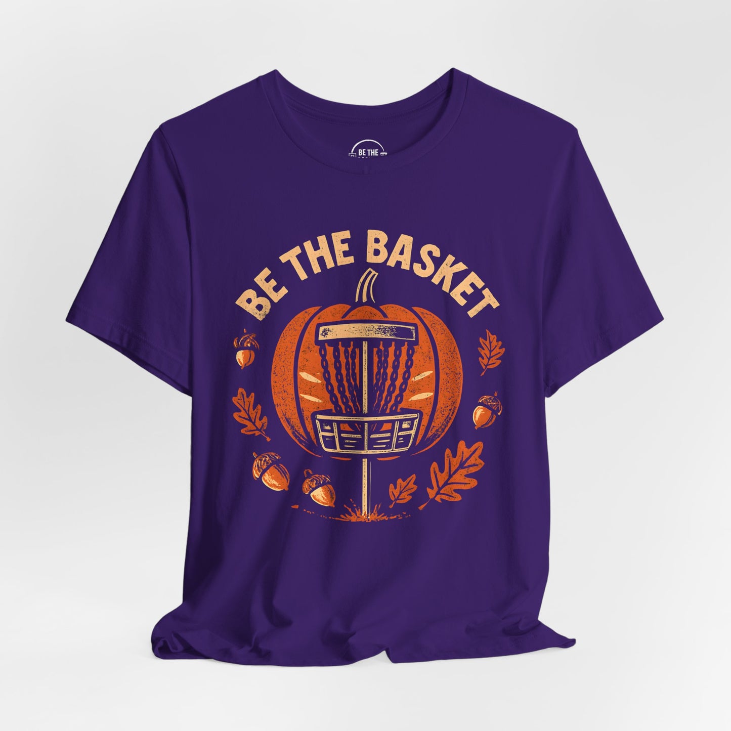 BE THE BASKET Disc Golf Fall Design 3, Disc Golf Unisex T-Shirt