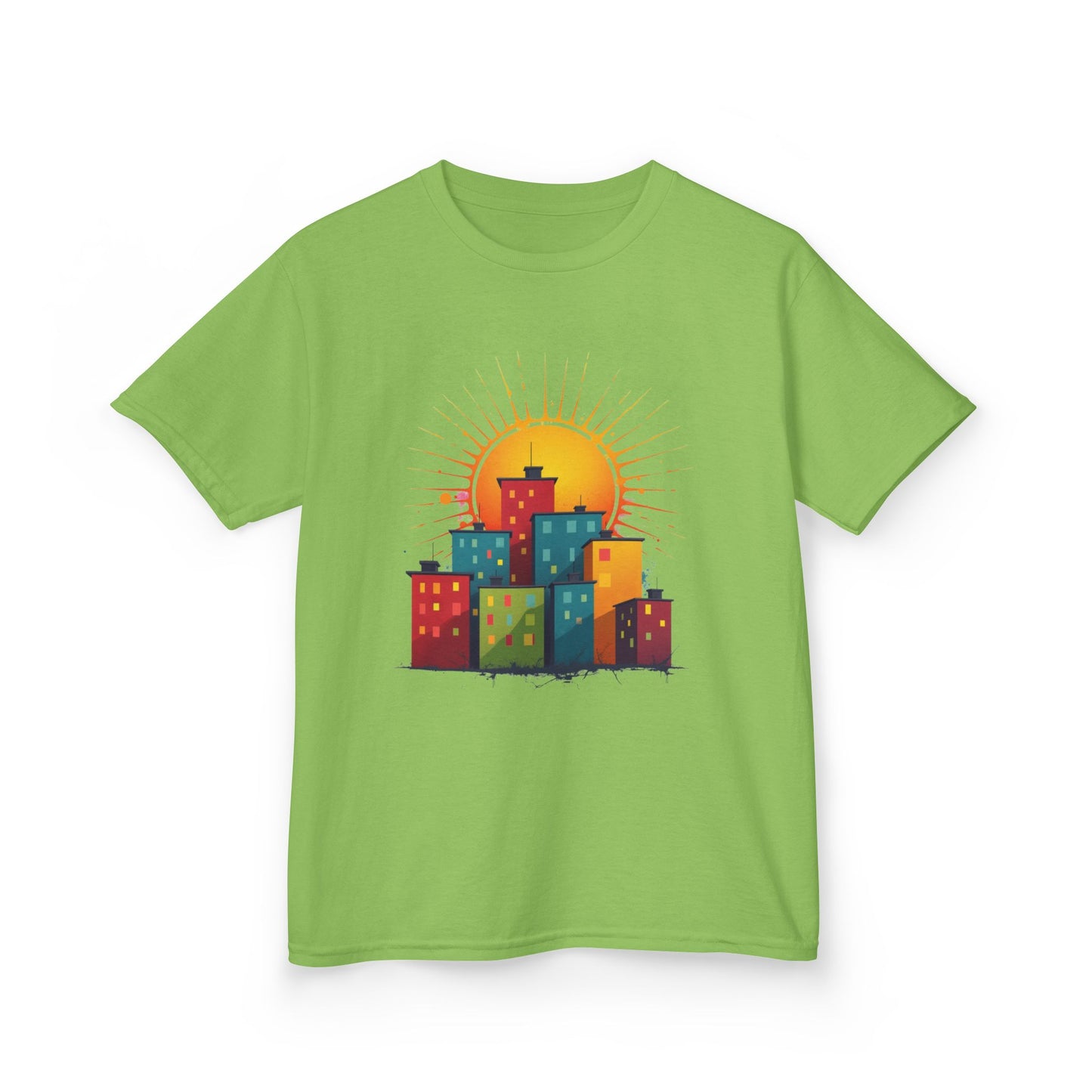 Kid's Sunny City Design, Unisex AwesomeT-Shirt