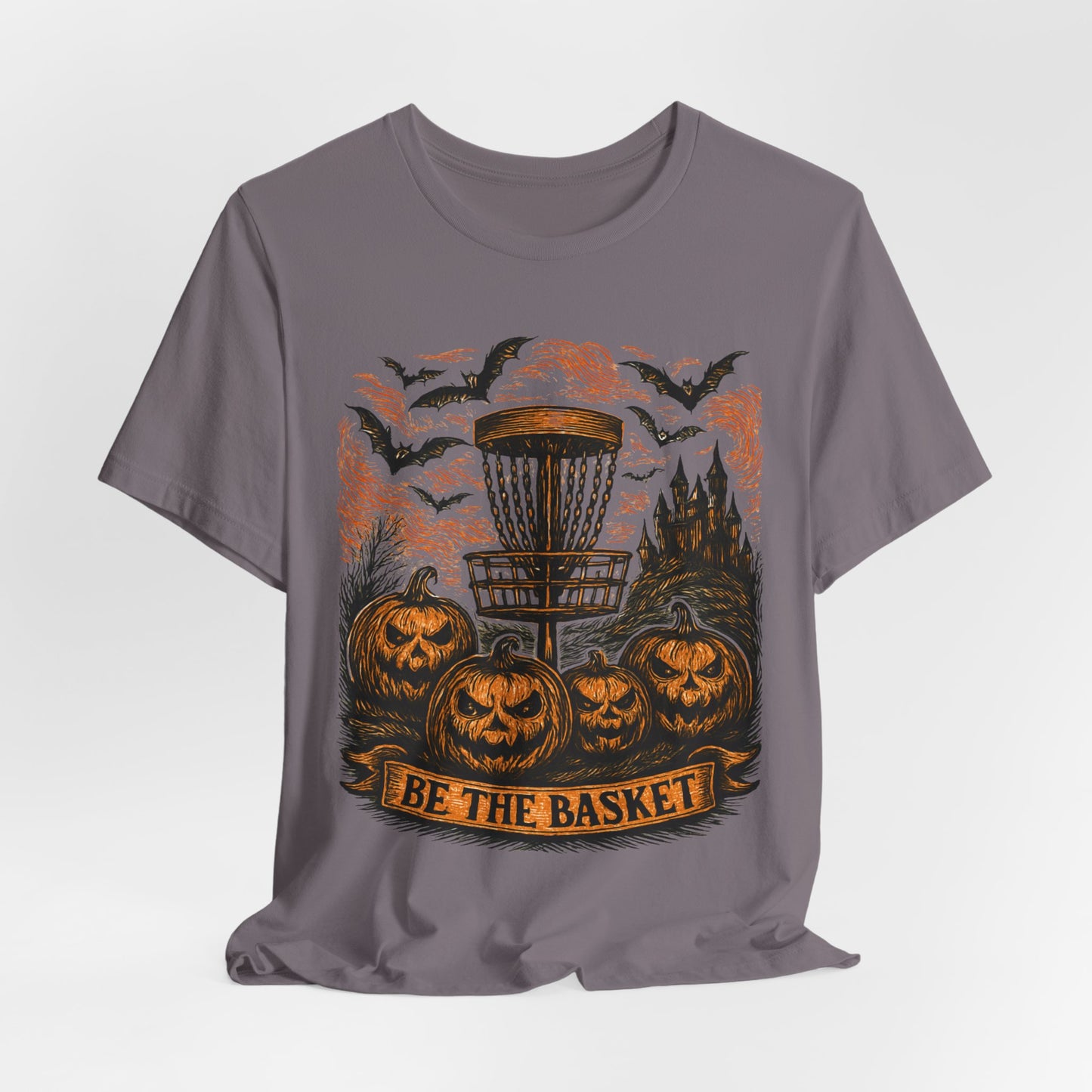 BE THE BASKET Disc Golf Halloween 2, Disc Golf Unisex T-Shirt