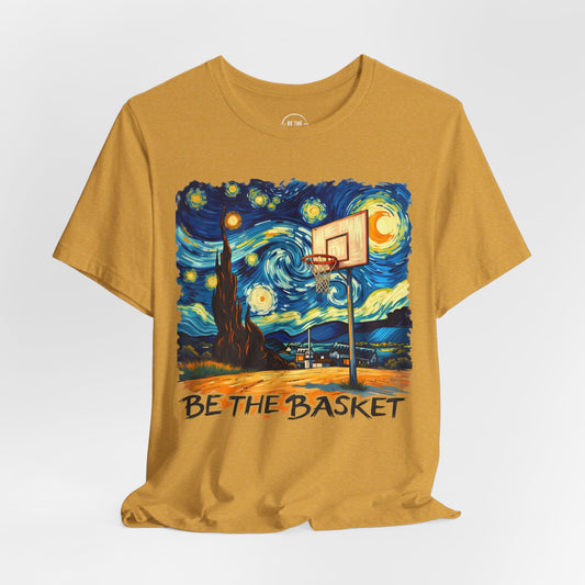 BE THE BASKET Basketball VG4 - Unisex Basketball T-Shirt
