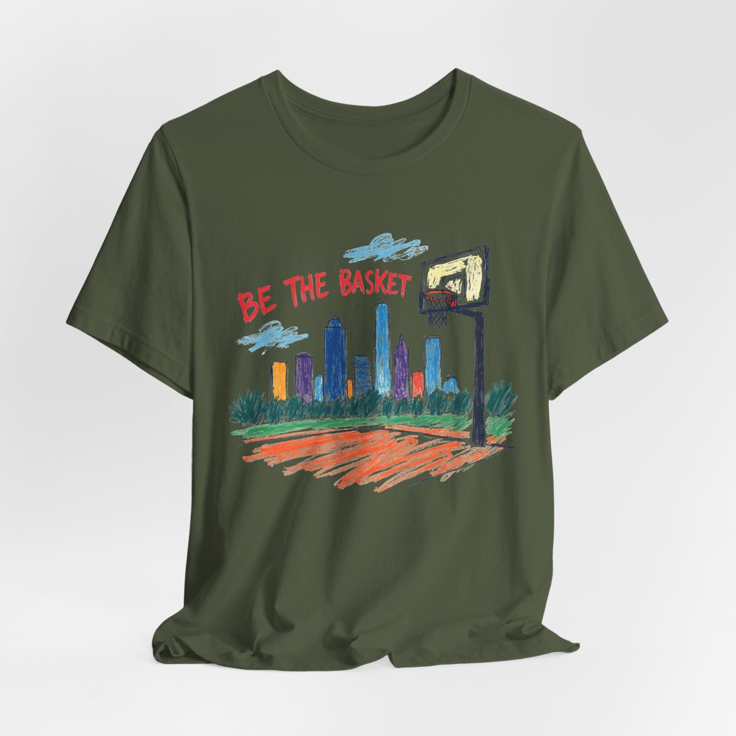 BE THE BASKET Basketball Children Charity 2, Basketball Unisex T-Shirt