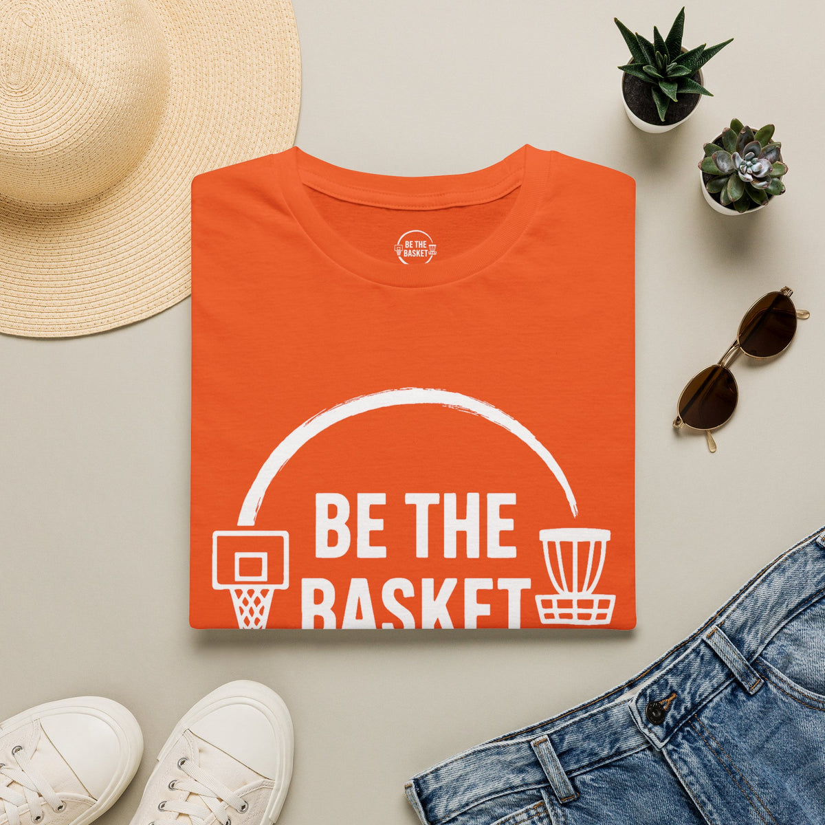 BE THE BASKET - Company Logo  - Gildan Unisex T-shirt